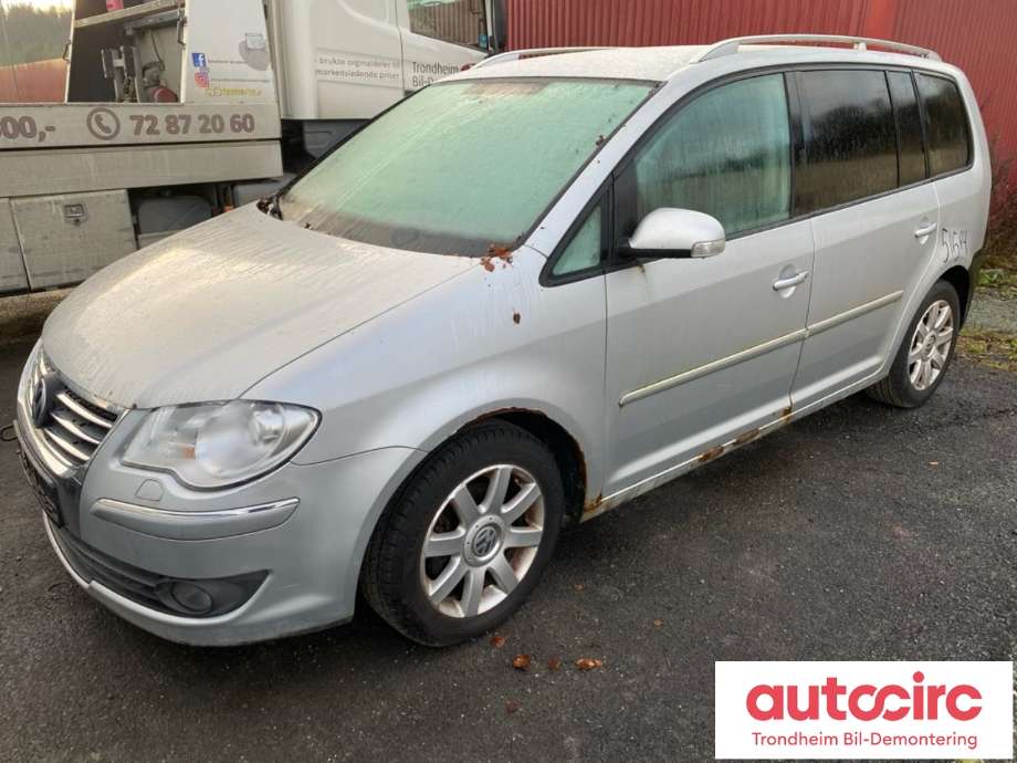 VW Touran 2007-2010 (Type I, Fase 2) , Motorkode: BLS, Girkassekode: KXD