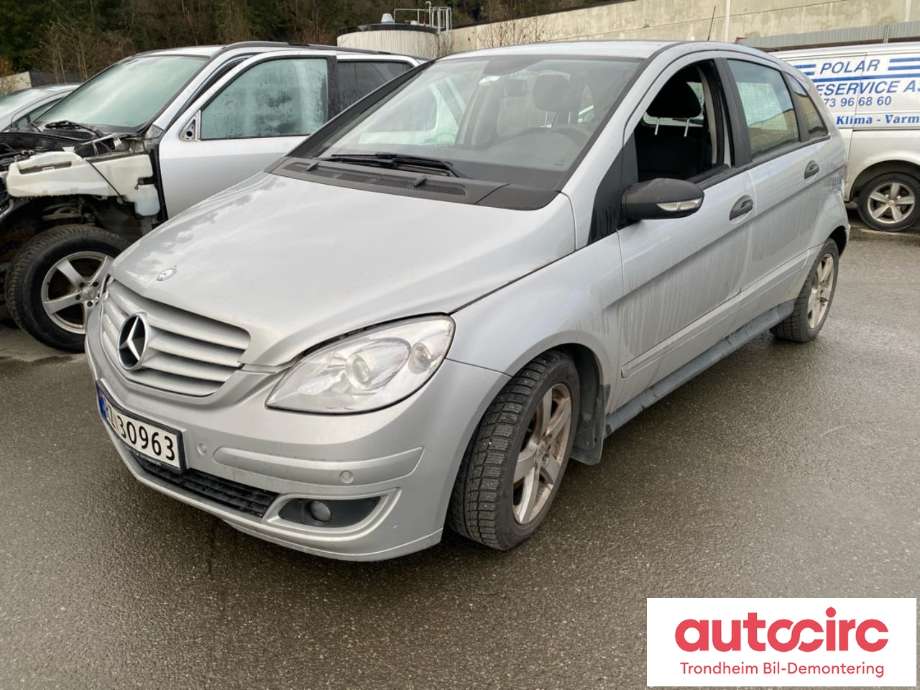 Mercedes B-Klasse 2005-2008 (Fase 1) (W245) (W245), Motorkode: 640940, Girkassekode: 722800