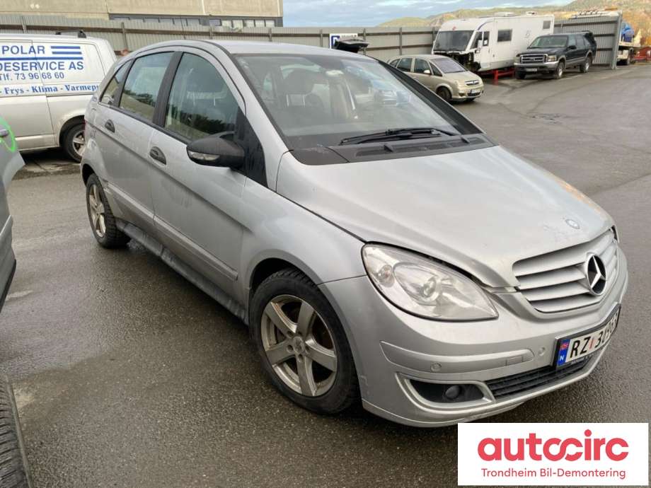 Mercedes B-Klasse 2005-2008 (Fase 1) (W245) (W245), Motorkode: 640940, Girkassekode: 722800