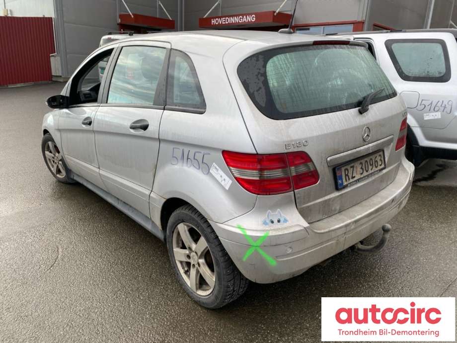 Mercedes B-Klasse 2005-2008 (Fase 1) (W245) (W245), Motorkode: 640940, Girkassekode: 722800