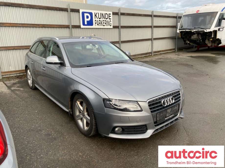 Audi A4 2007-2014 (Type IV) (B8) (B8), Motorkode: CDHA, Girkassekode: 0B1300027E