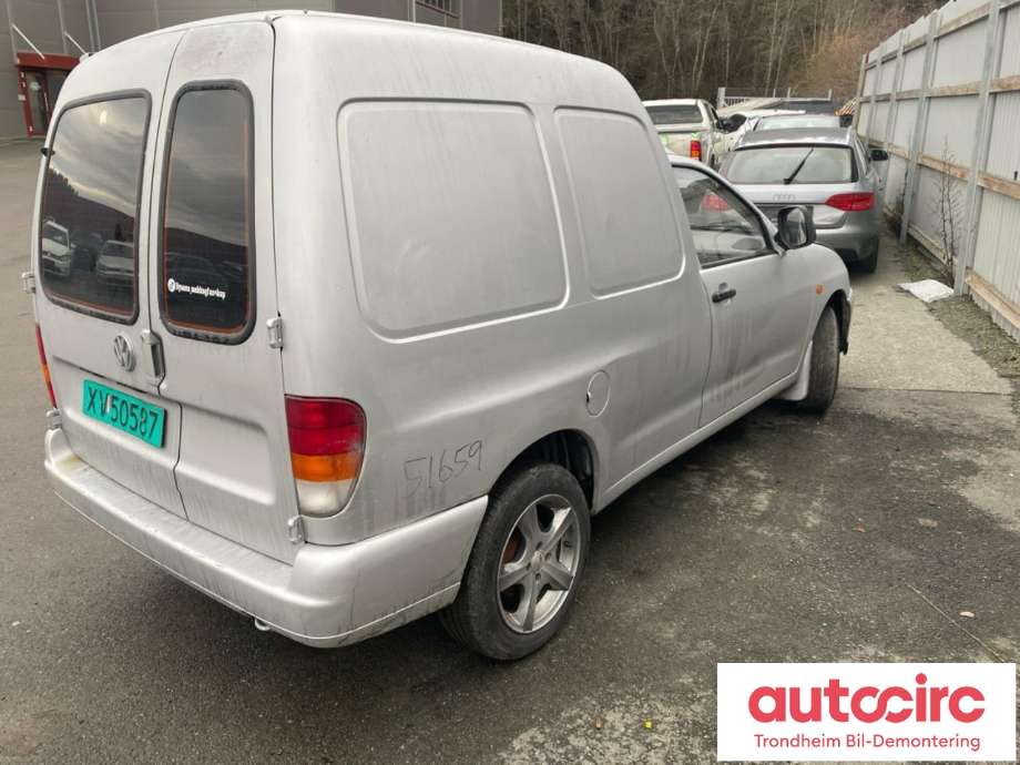 VW Caddy 1995-2004 (Type II) , Motorkode: IY, Girkassekode: 