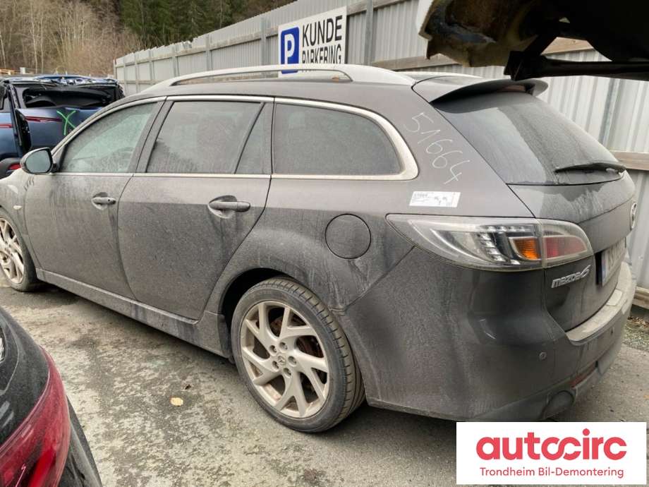 Mazda 6 2010-2013 (Type II, Fase 2) , Motorkode: R2BF-02-300, Girkassekode: A6331701XA