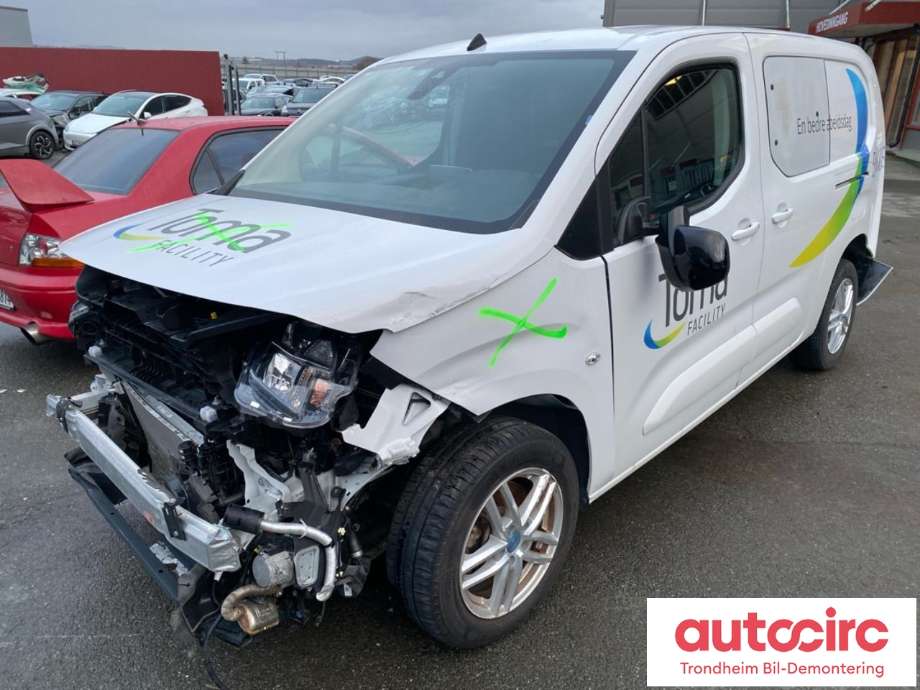 Peugeot Partner 2019-->> (Type III) , Motorkode: YHZ, Girkassekode: ATN8
