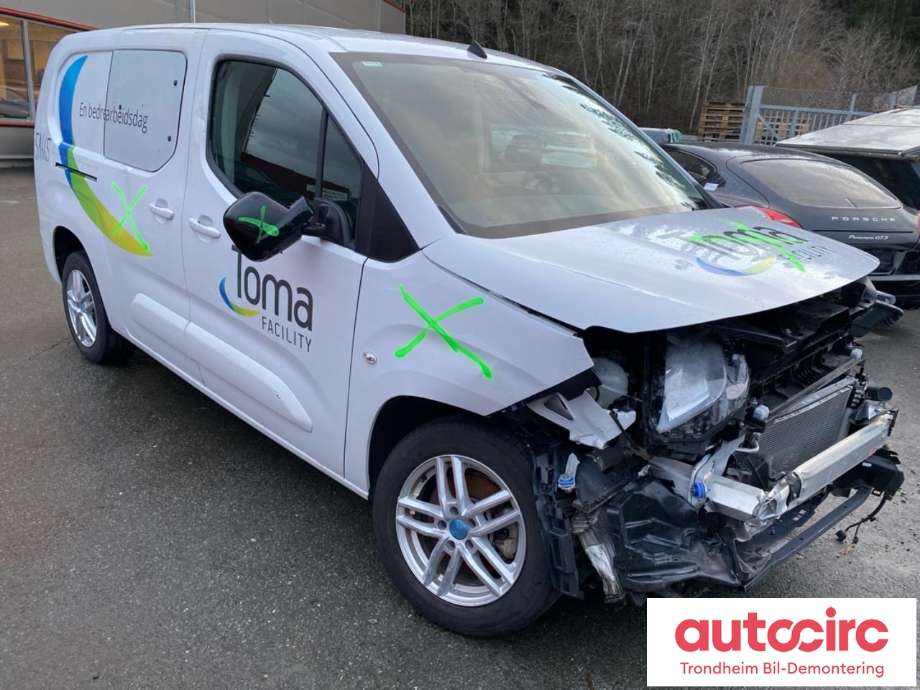 Peugeot Partner 2019-->> (Type III) , Motorkode: YHZ, Girkassekode: ATN8