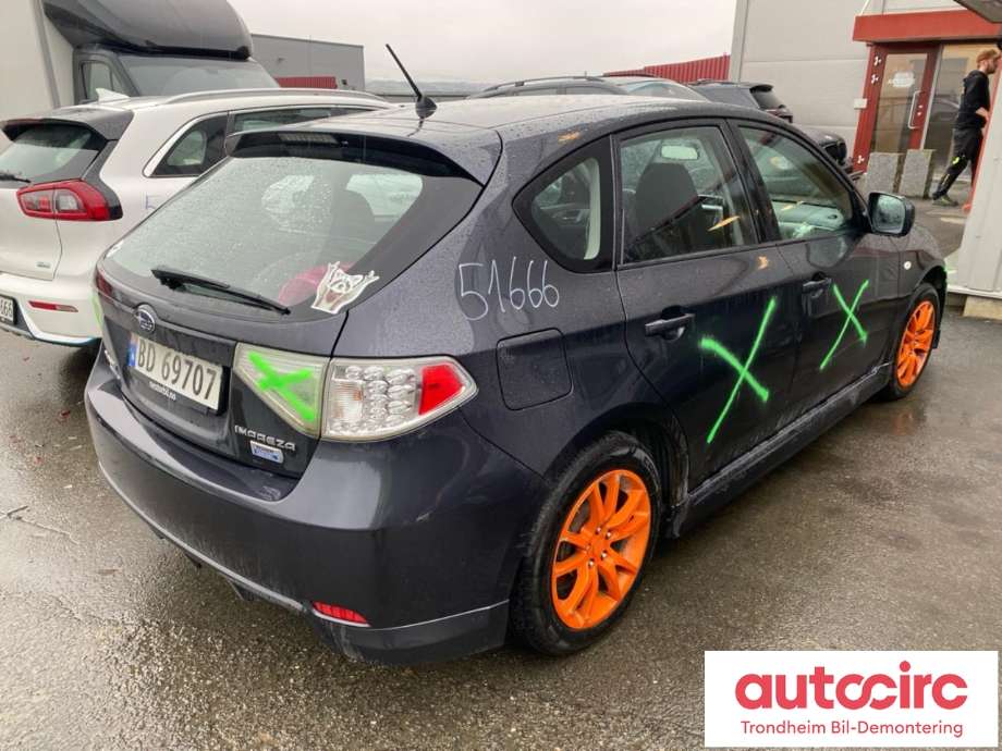 Subaru Impreza 2008-2012 (Type III) , Motorkode: EE20, Girkassekode: 32000AJ760