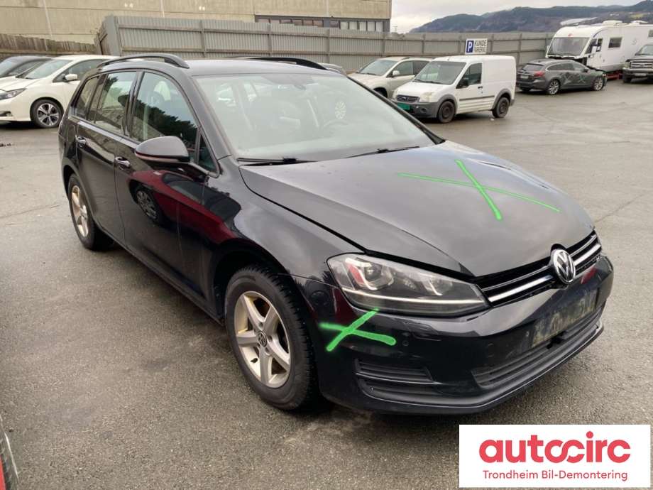 VW Golf VII 2012-2017 (Fase 1) , Motorkode: CJZB, Girkassekode: PTB