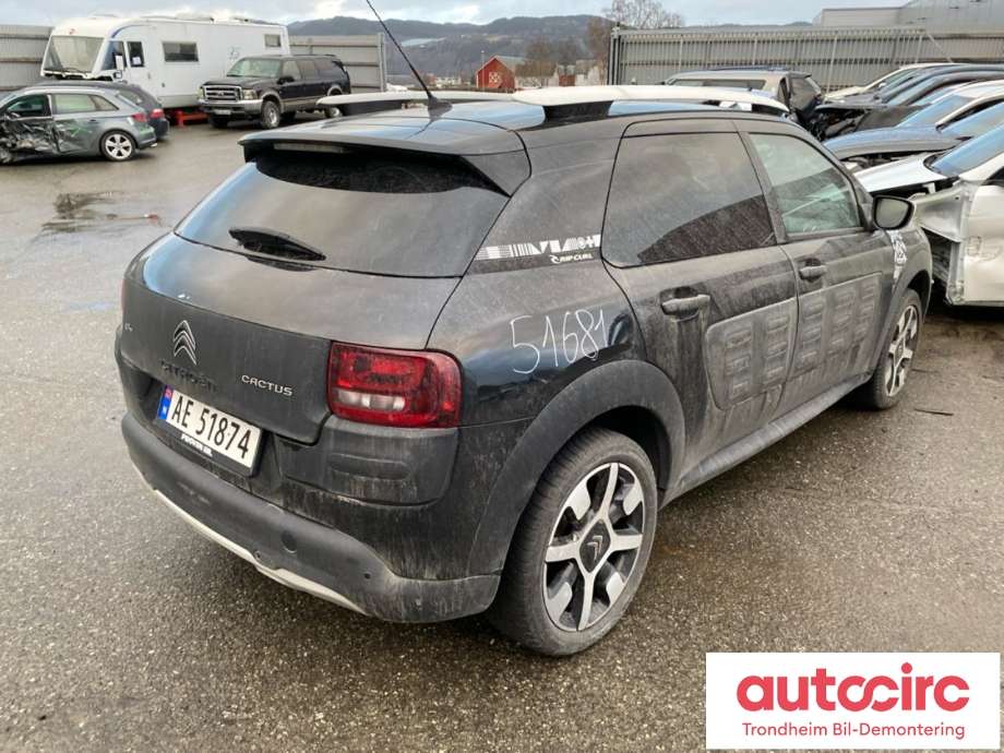 Citroën C4, Cactus 2014-2017 (Fase 1) , Motorkode: HNZ, Girkassekode: 1612444380