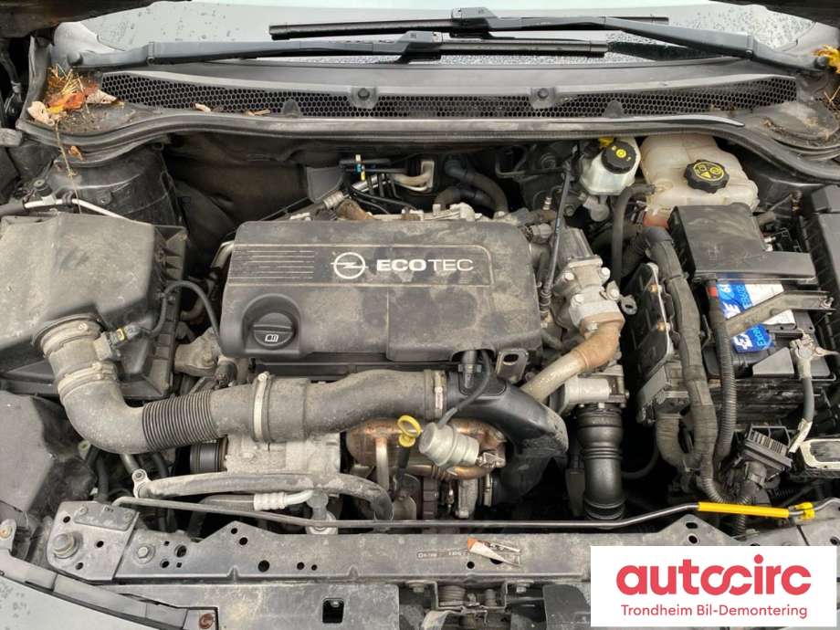 Opel Astra J 2010-2015 , Motorkode: LPV A17DTJ, Girkassekode: MZ4