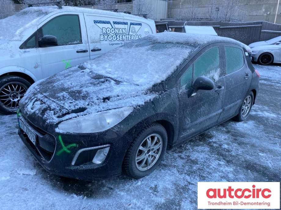 Peugeot 308 2011-2013 (Type I, Fase 2) , Motorkode: 9HP, Girkassekode: 2222LL
