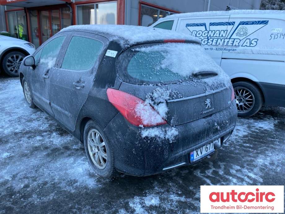 Peugeot 308 2011-2013 (Type I, Fase 2) , Motorkode: 9HP, Girkassekode: 2222LL