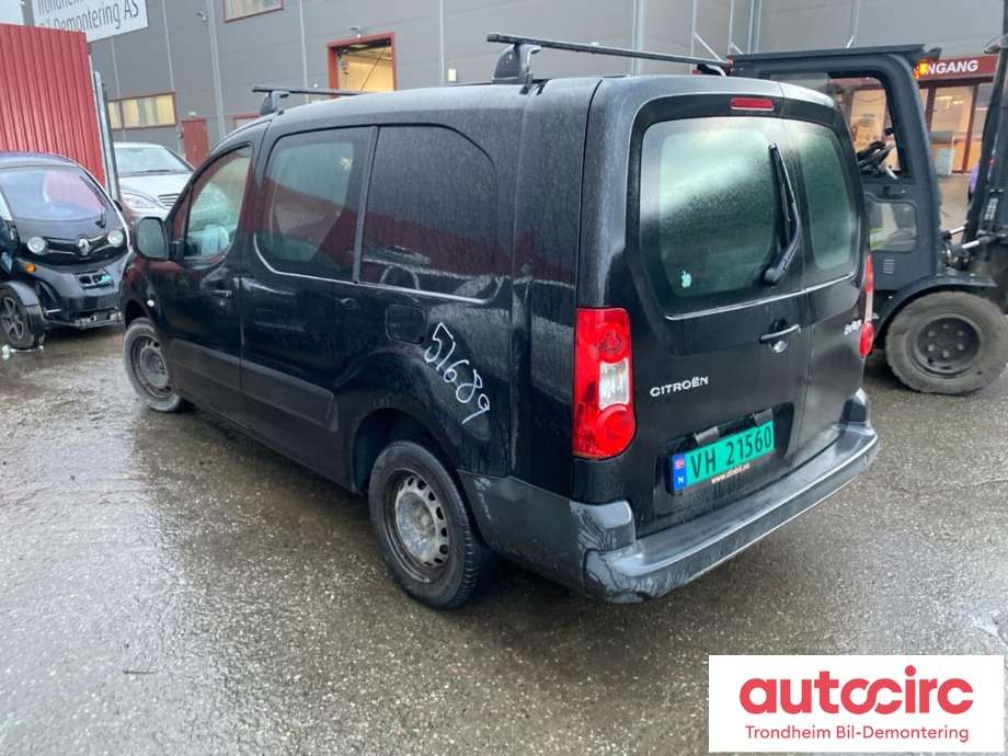 Citroën Berlingo 2008-2015 (Type II, Fase 1) , Motorkode: 9HS, Girkassekode: 