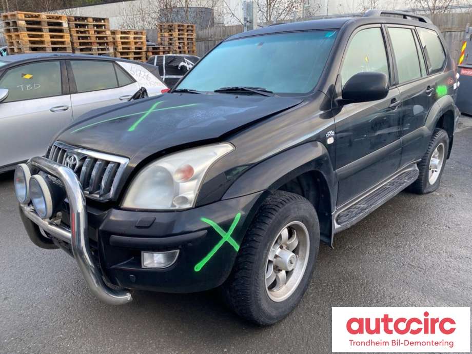 Toyota Land Cruiser 120 2002-2009 , Motorkode: 1KDFTV, Girkassekode: 3500060B00