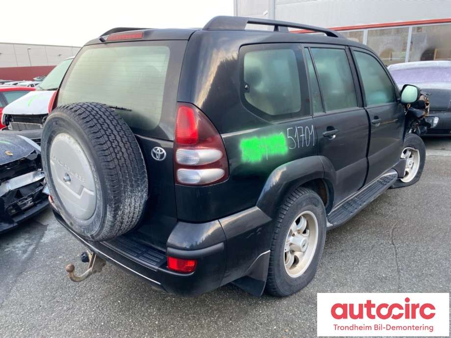 Toyota Land Cruiser 120 2002-2009 , Motorkode: 1KDFTV, Girkassekode: 3500060B00