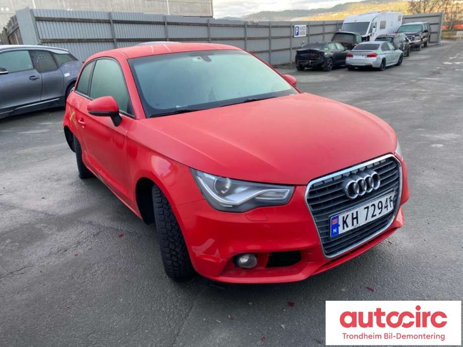 Audi A1 2010-2014 (Type I, Fase 1) , Motorkode: CAXA, Girkassekode: MLL
