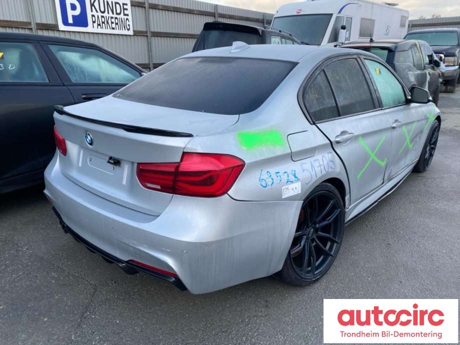 BMW 3-Serie 2012-2018 (F30/F31/F34) (F30/F31/F34), Motorkode: B48-B20A, Girkassekode: GA8P75HZ