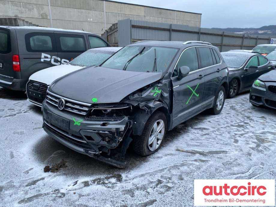 VW Tiguan 2016-2020 (Type II, Fase 1) , Motorkode: DKZA, Girkassekode: UAM