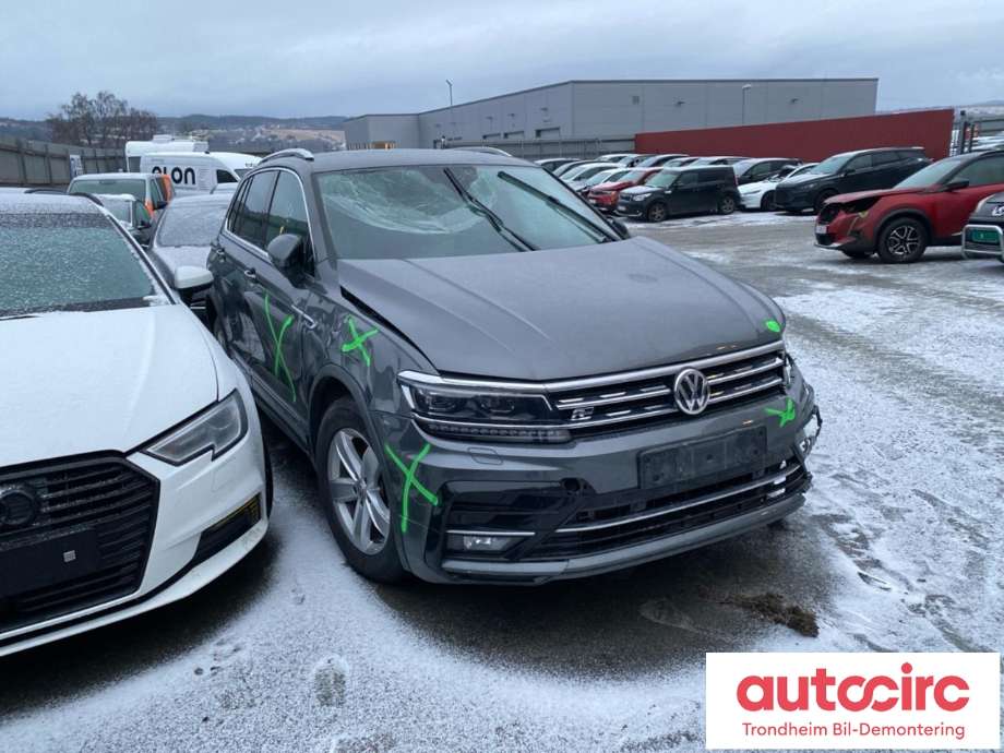 VW Tiguan 2016-2020 (Type II, Fase 1) , Motorkode: DKZA, Girkassekode: UAM