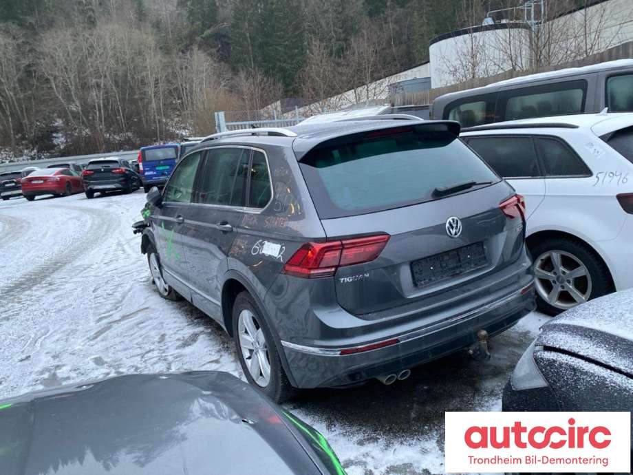 VW Tiguan 2016-2020 (Type II, Fase 1) , Motorkode: DKZA, Girkassekode: UAM