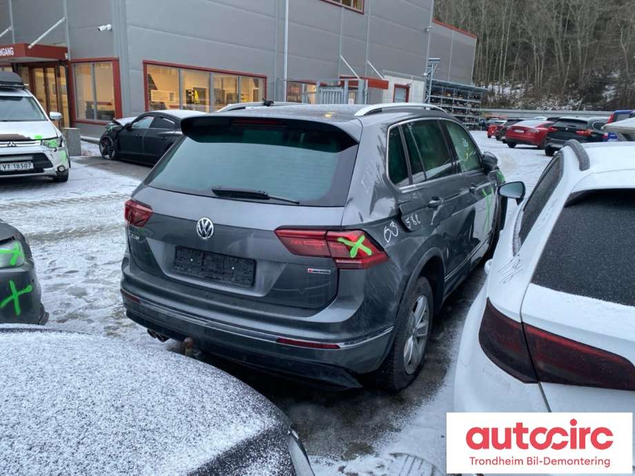 VW Tiguan 2016-2020 (Type II, Fase 1) , Motorkode: DKZA, Girkassekode: UAM