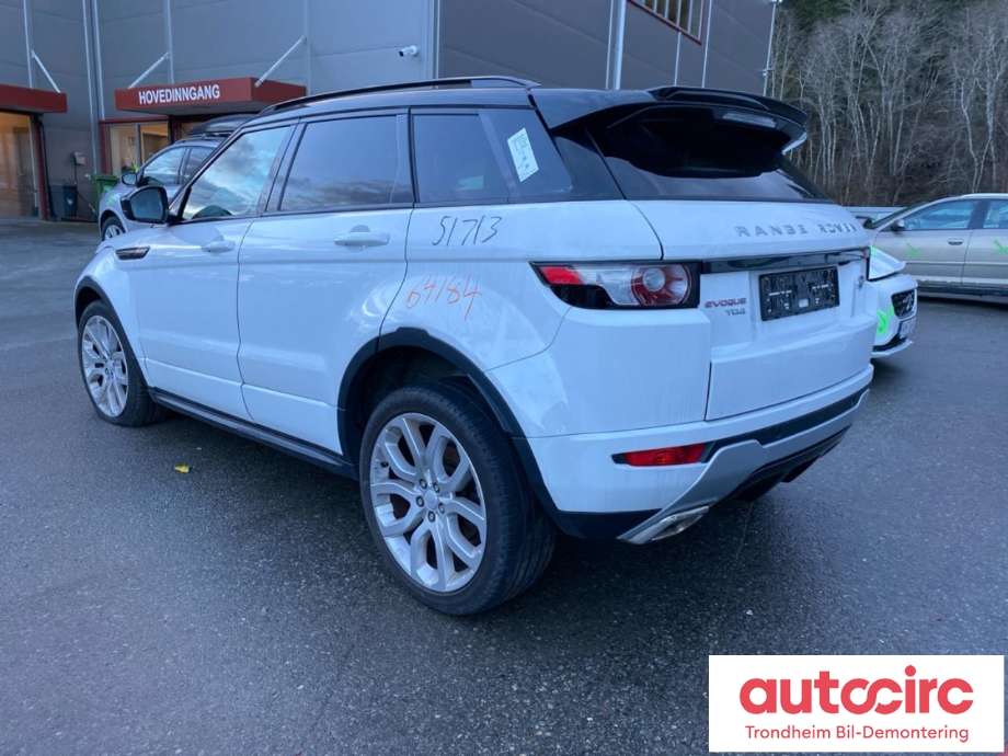 Land Rover Range Rover, Evoque 2011-2019 (Type I) , Motorkode: 224DT, Girkassekode: 9HP48