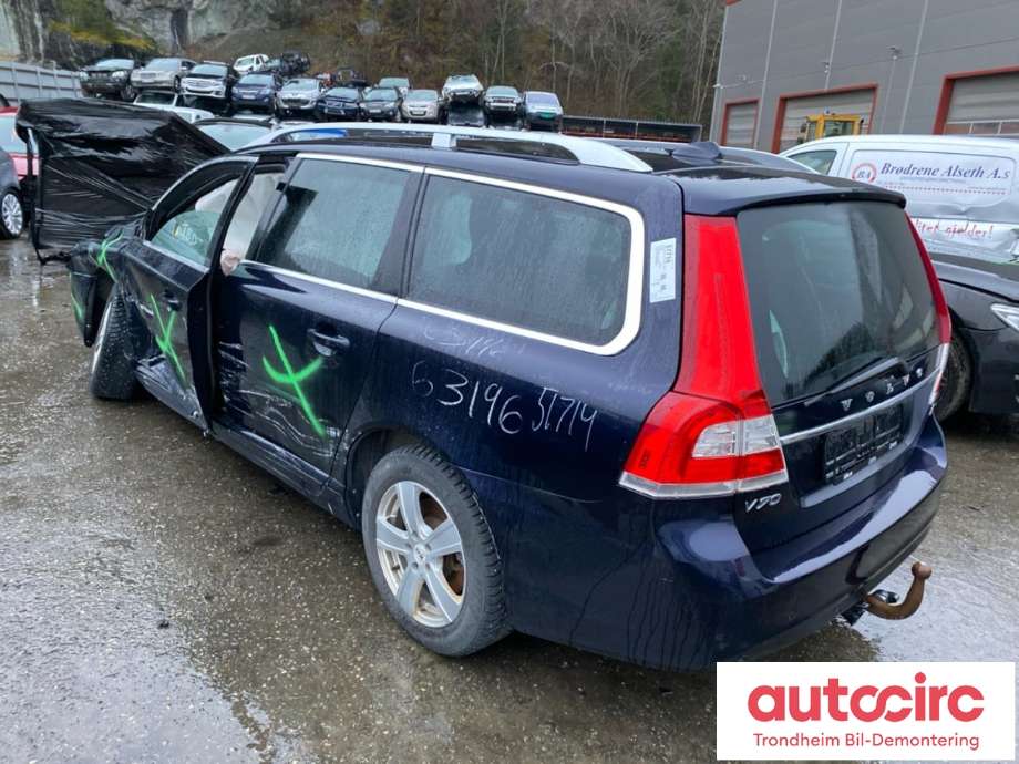 Volvo V70 2014-2016 (Type III, Fase 2) , Motorkode: D4204T20, Girkassekode: TF-71SC