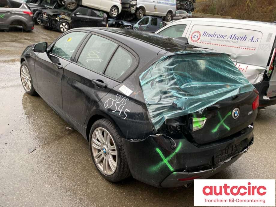 BMW 1-Serie 2011-2015 (Fase 1) (F20/F21) (F20/F21), Motorkode: B38-B15A, Girkassekode: GA8HP50Z