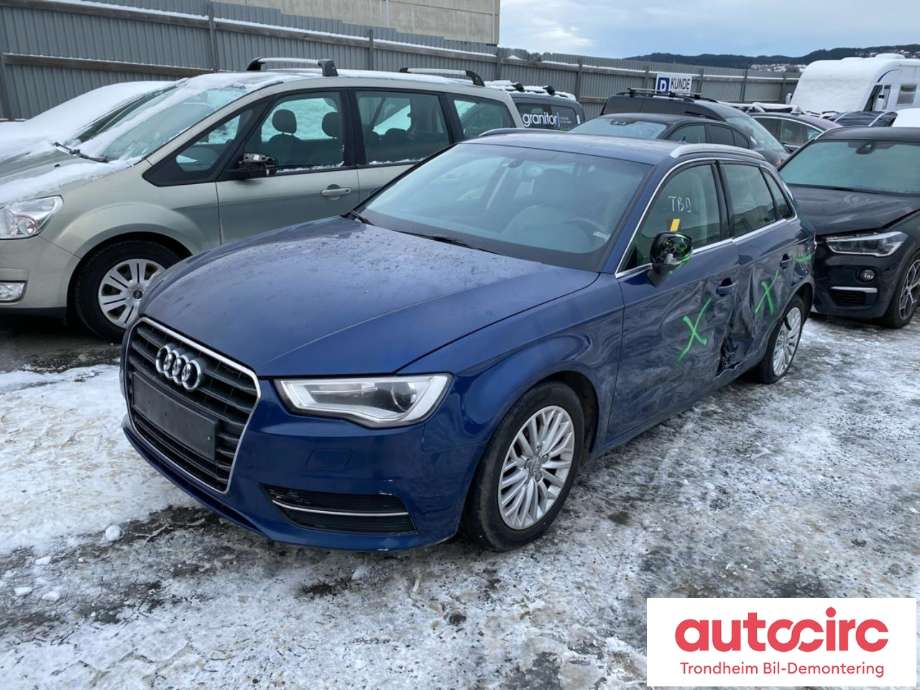 Audi A3 2012-2016 (Type III, Fase 1) , Motorkode: CXSA, Girkassekode: MYF
