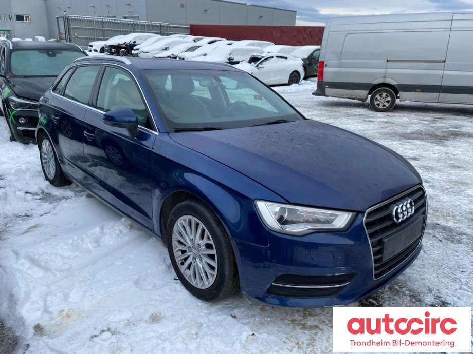 Audi A3 2012-2016 (Type III, Fase 1) , Motorkode: CXSA, Girkassekode: MYF