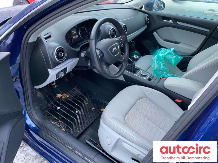 Audi A3 2012-2016 (Type III, Fase 1) , Motorkode: CXSA, Girkassekode: MYF