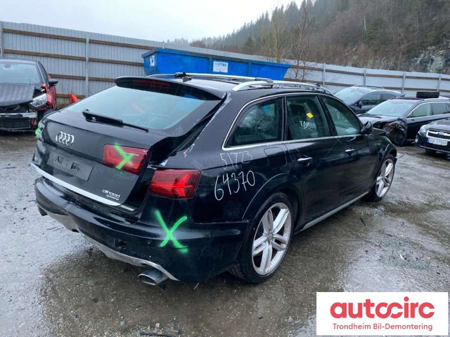 Audi A6, Allroad 2012-2014 (Type III, Fase 1) (C7) (C7), Motorkode: CRTF, Girkassekode: PLZ