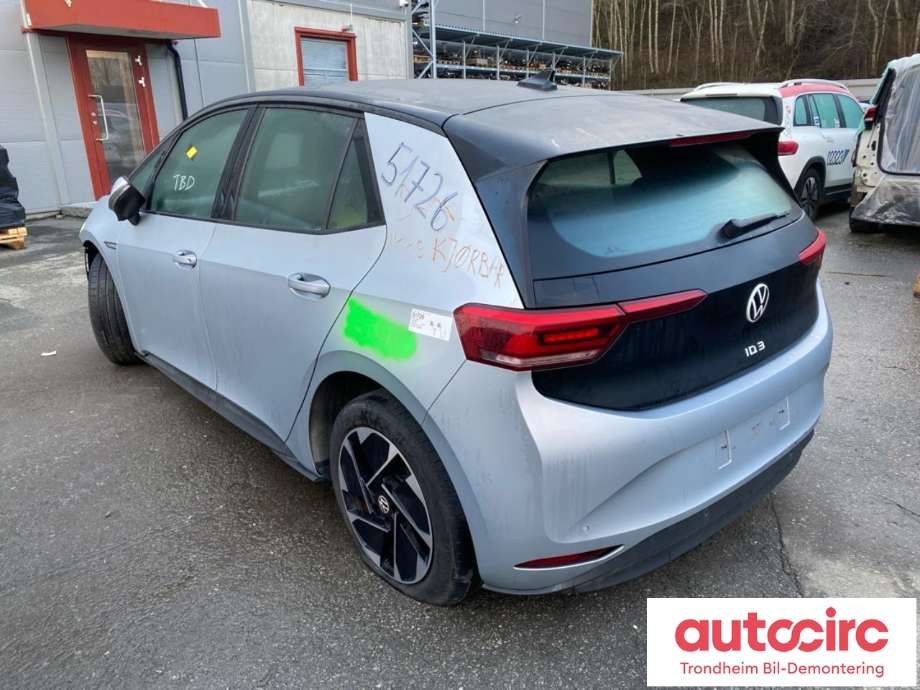 VW ID.3 2020-->> , Motorkode: EBJD, Girkassekode: UMG