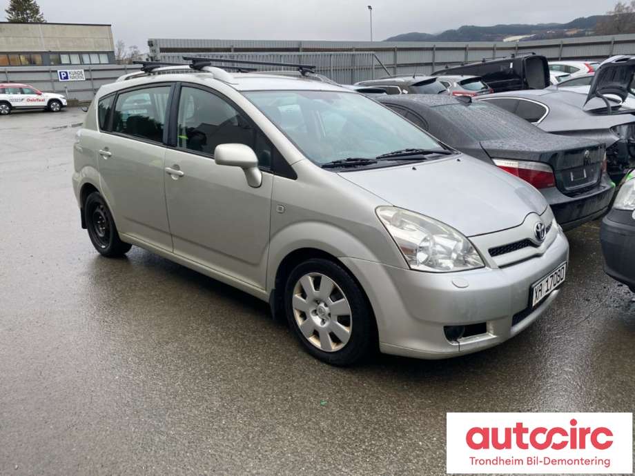 Toyota Verso 2004-2009 (Type II) , Motorkode: 2AD-FTV, Girkassekode: 