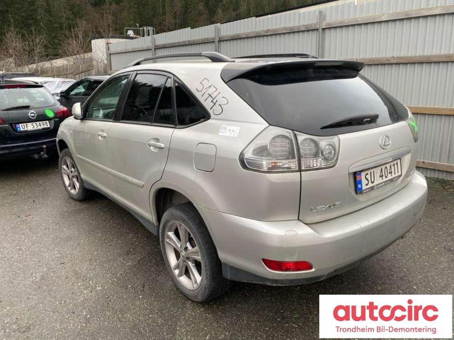 Lexus RX 2003-2009 (Type II) (XU30) (XU30), Motorkode: 3MZ-FE, Girkassekode: 
