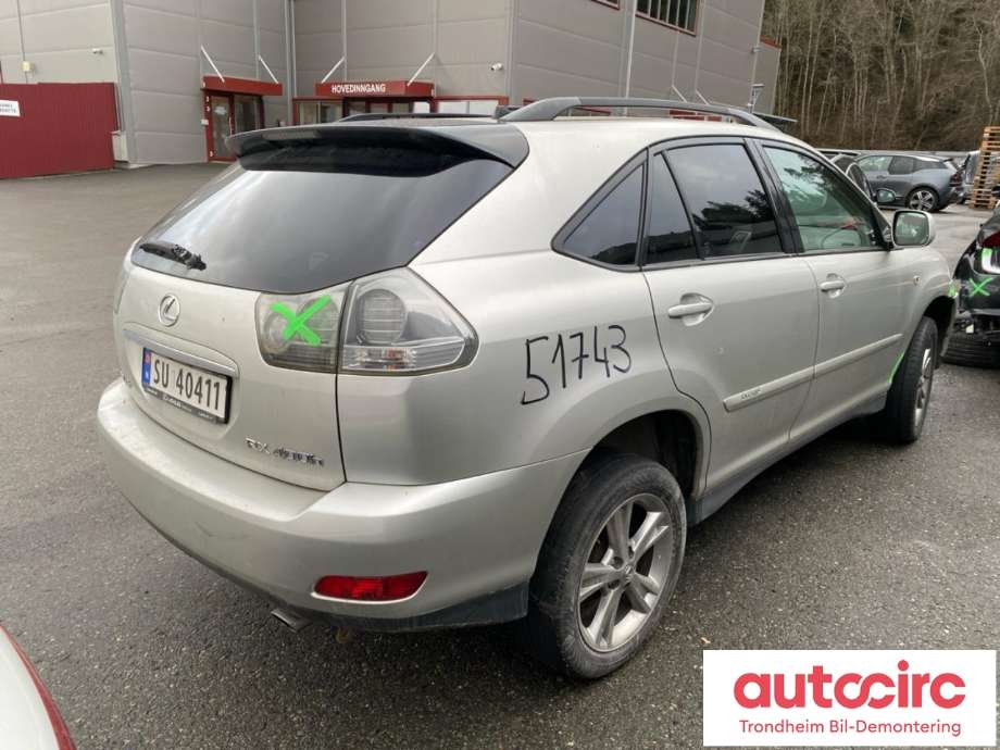Lexus RX 2003-2009 (Type II) (XU30) (XU30), Motorkode: 3MZ-FE, Girkassekode: 