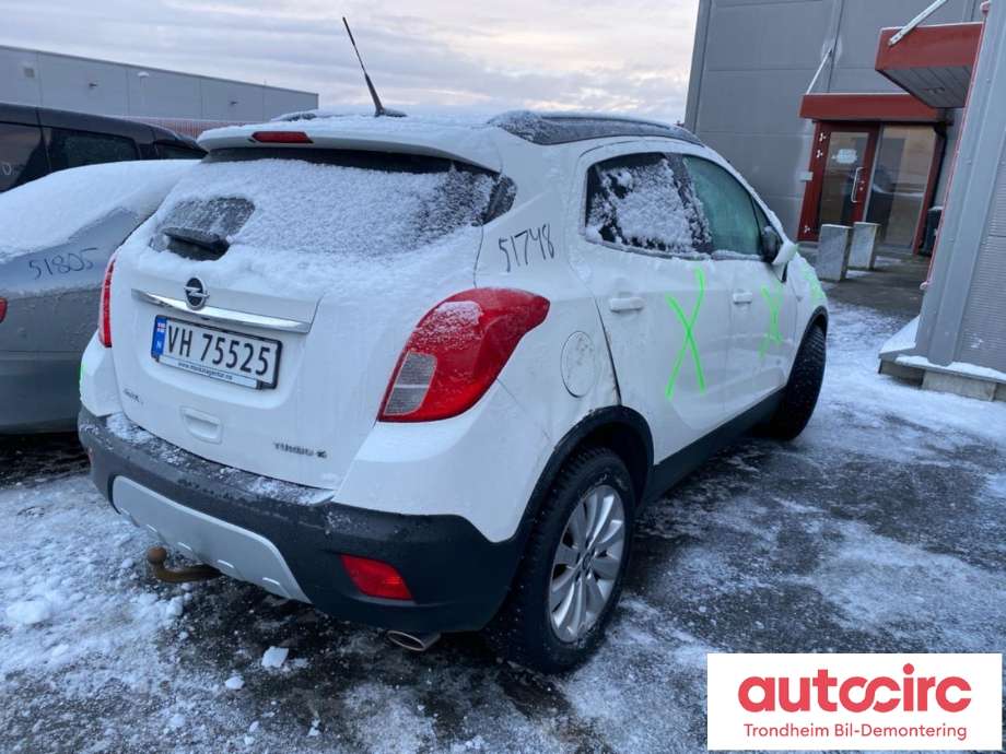Opel Mokka 2012-2016 (Type I, Fase 1) , Motorkode: B14NET, Girkassekode: M7Y