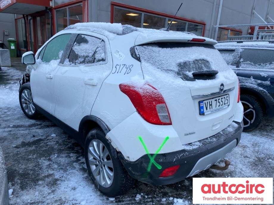 Opel Mokka 2012-2016 (Type I, Fase 1) , Motorkode: B14NET, Girkassekode: M7Y
