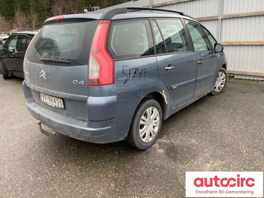 Citroën C4, Picasso 2006-2013 (Type I) , Motorkode: 9HZ, Girkassekode: 