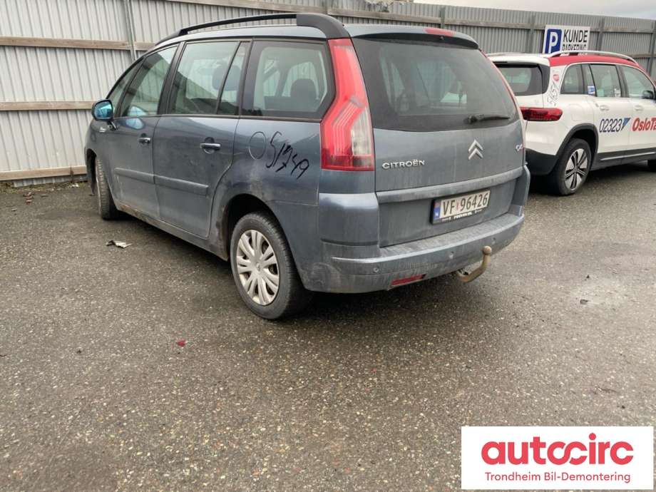 Citroën C4, Picasso 2006-2013 (Type I) , Motorkode: 9HZ, Girkassekode: 