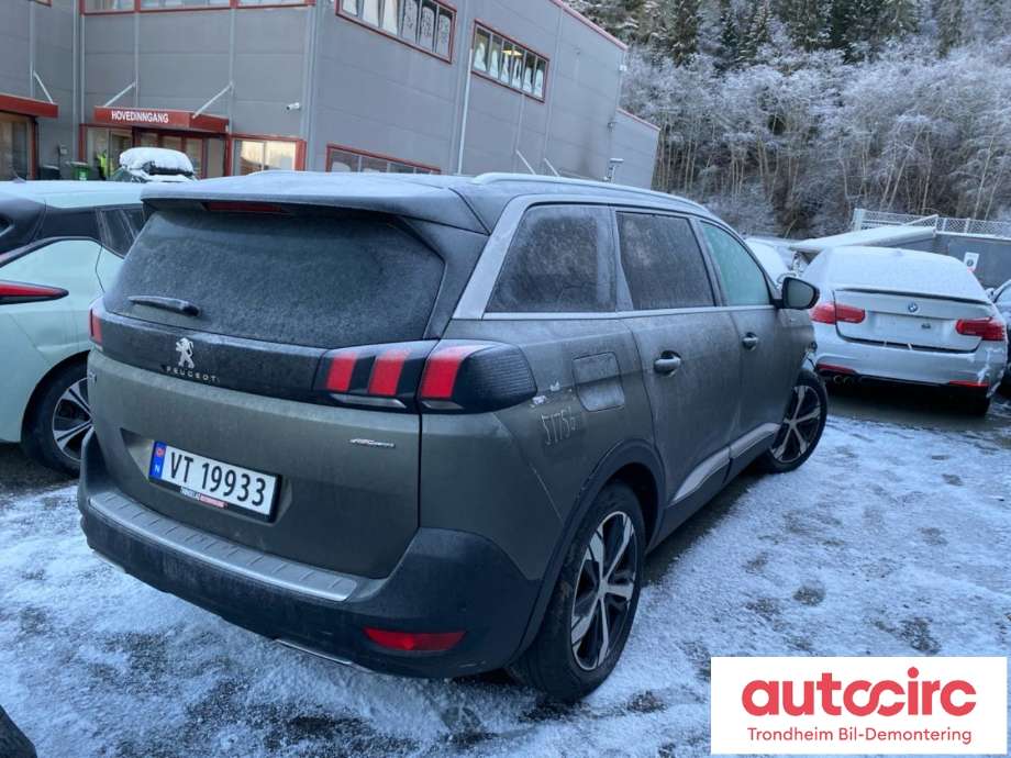 Peugeot 5008 2017-->> (Type II) , Motorkode: BHZ, Girkassekode: 9821104680