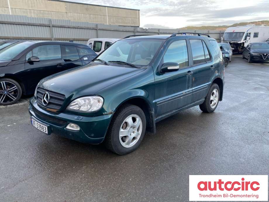 Mercedes ML 1997-2005 (W163) (W163), Motorkode: 612 963, Girkassekode: 72266104043444