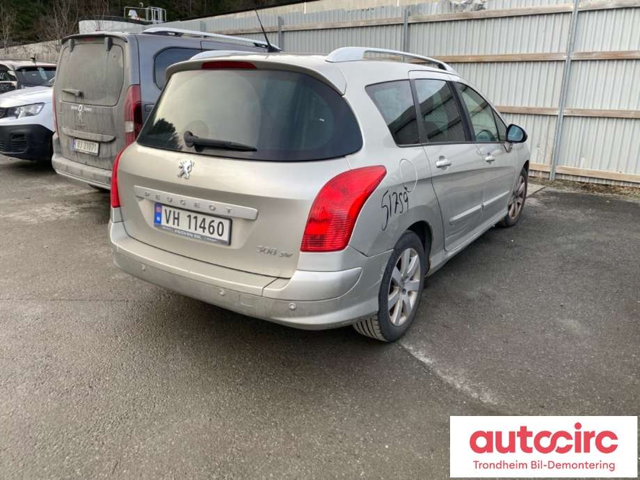 Peugeot 308 2007-2011 (Type I, Fase 1) , Motorkode: 9HZ, Girkassekode: