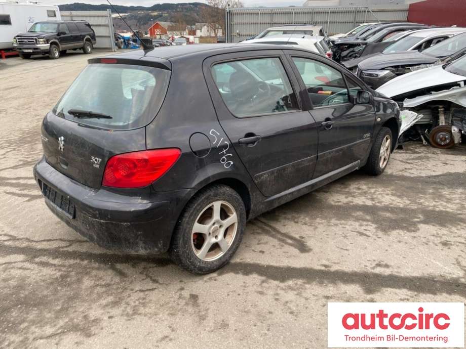 Peugeot 307 2005-2008 (Fase 2) , Motorkode: 9HX, Girkassekode: 2222 LL