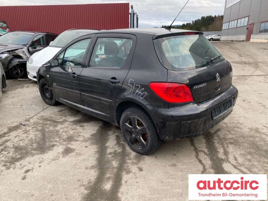 Peugeot 307 2005-2008 (Fase 2) , Motorkode: 9HX, Girkassekode: 2222 LL