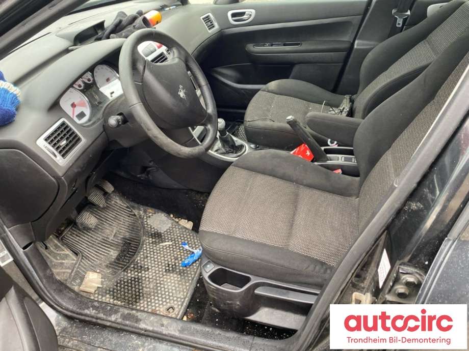 Peugeot 307 2005-2008 (Fase 2) , Motorkode: 9HX, Girkassekode: 2222 LL