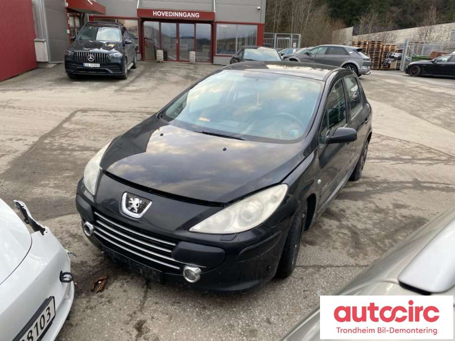 Peugeot 307 2005-2008 (Fase 2) , Motorkode: 9HX, Girkassekode: 2222 LL