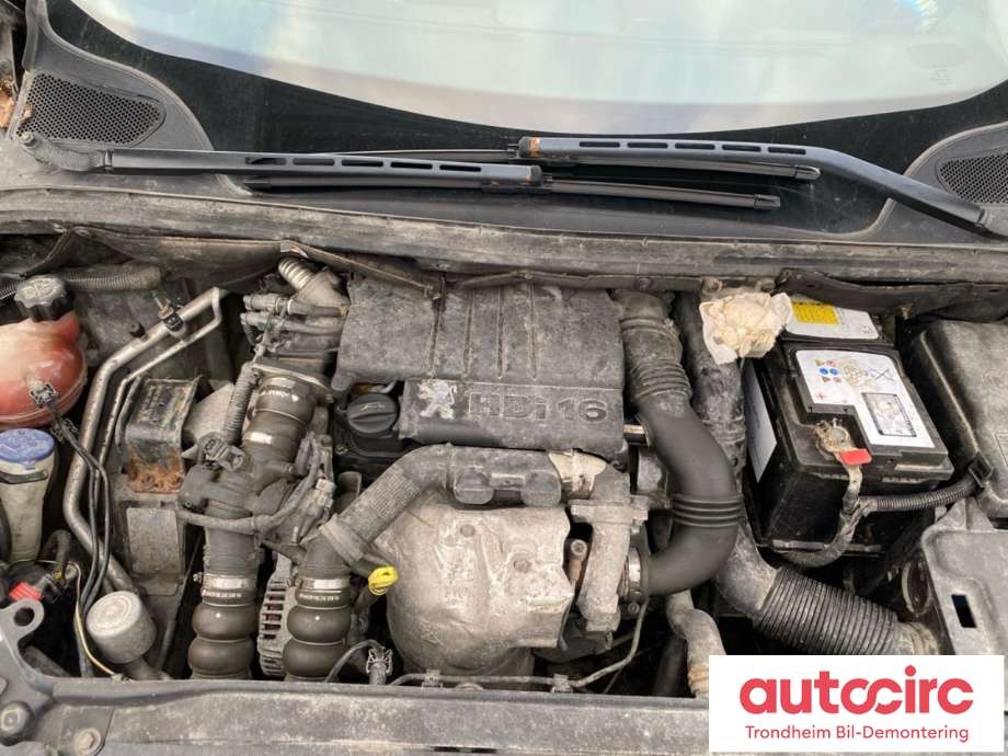 Peugeot 307 2005-2008 (Fase 2) , Motorkode: 9HX, Girkassekode: 2222 LL