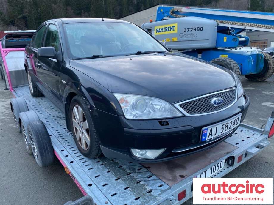 Ford Mondeo 2001-2007 (Type III) , Motorkode: FMBA, Girkassekode: 
