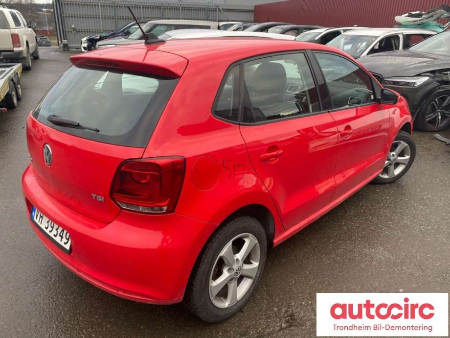 VW Polo 2009-2014 (Type V, Fase 1) , Motorkode: CBZ, Girkassekode: MFX
