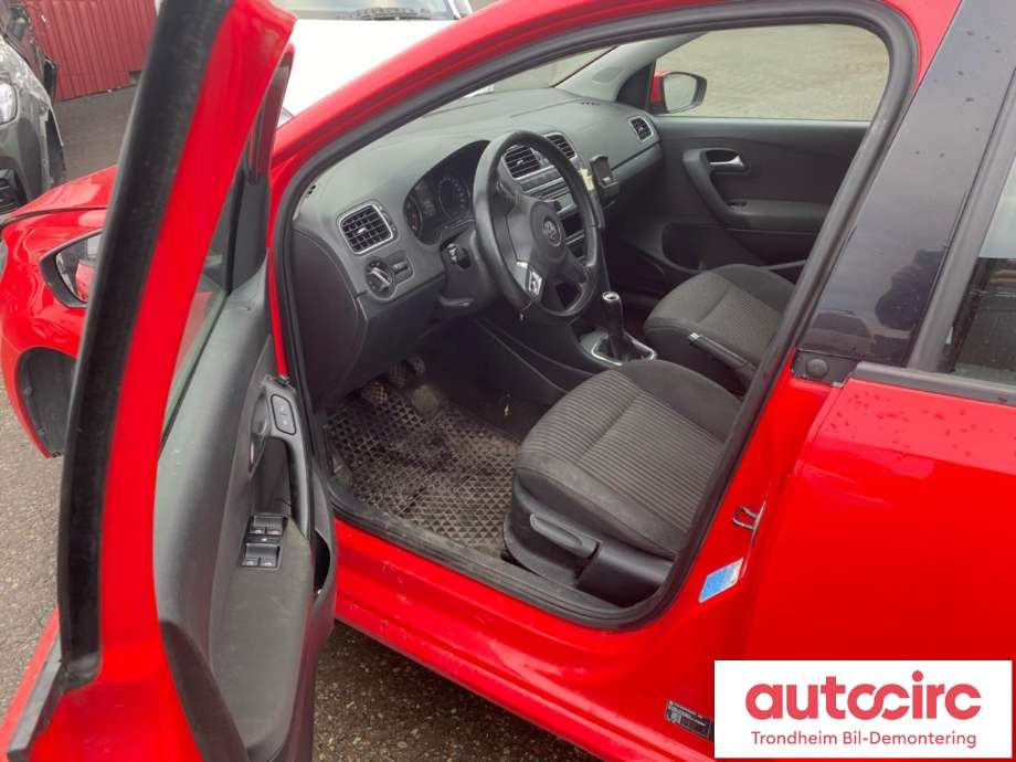 VW Polo 2009-2014 (Type V, Fase 1) , Motorkode: CBZ, Girkassekode: MFX
